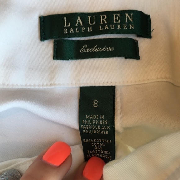 Ralph lauren exclusive cuffed capri pants - Picture 6 of 7
